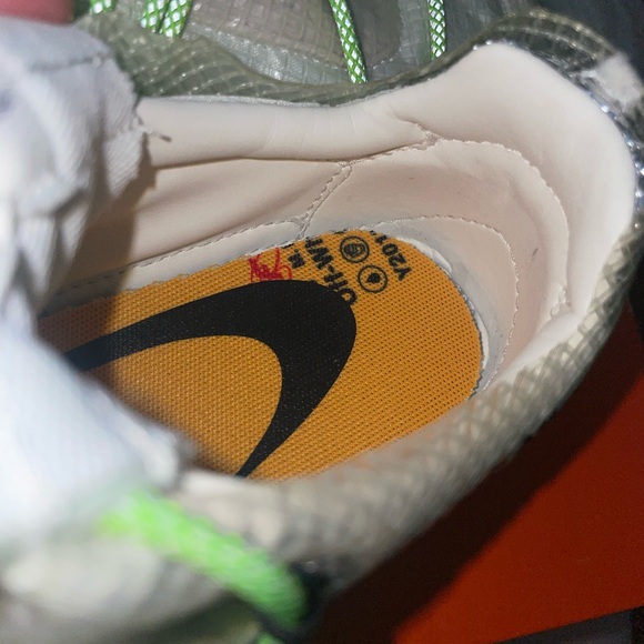 Nike X Off-White Waffle Racer SP "Electric Green" Sneakers - Picture 11 of 16